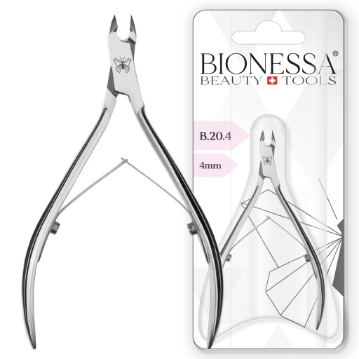 CĄŻKI do MANICURE do wycinania skórek 4mm PROFESJONALNE, STALOWE B.20.4