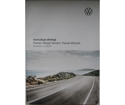 VW Passat B8 2019-2021 Polska instrukcja obsługi VW Passat Variant B8 kolor
