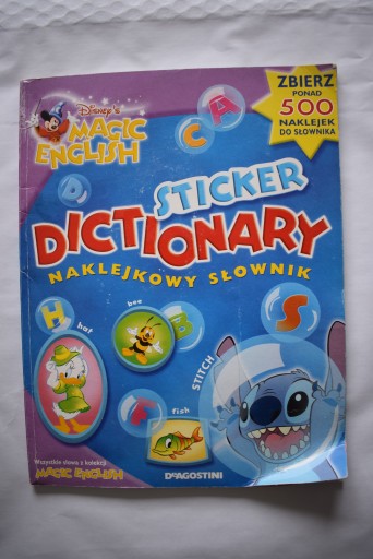 Disney Magic English Sticker Dictionary