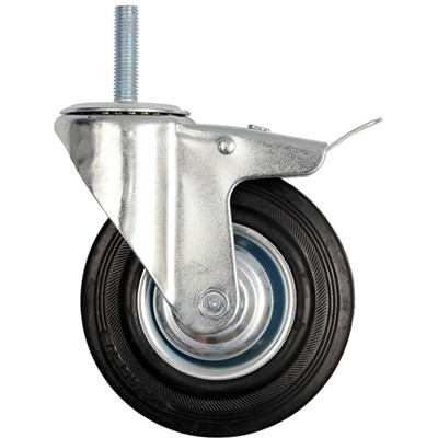 Kółko skrętne trzpień gwintowany 160mm Vorel 87335