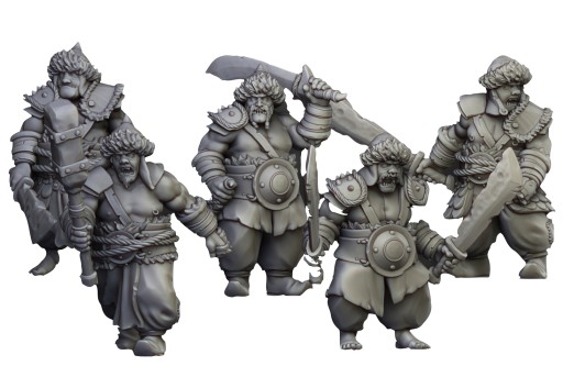 Khazarian Ogre Warriors Ogry Pojedyńcze Jednostki