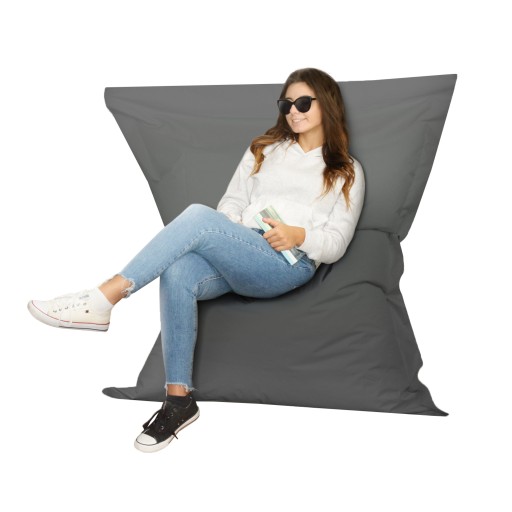 Pufa Worek do Siedzenia 350L XXL EPS Antracytowy