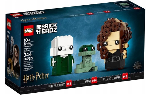LEGO 40496 BrickHeadz HARRY POTTER - Voldemort Nagini i Bellatrix