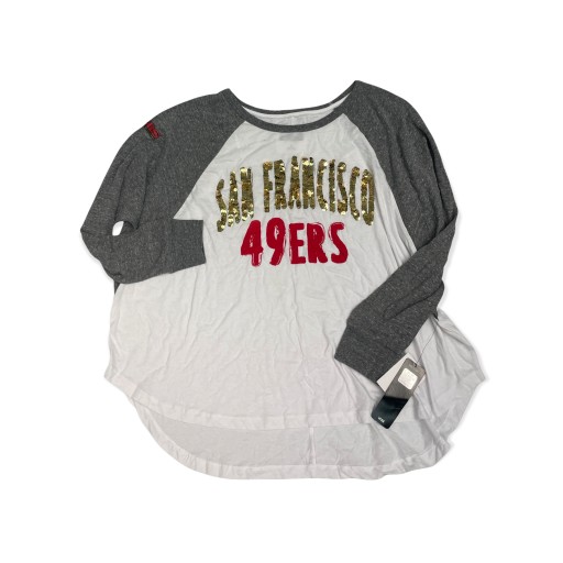 Bluzka damska rękaw San Francisco NFL L