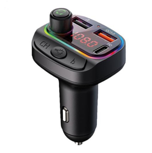 TRANSMITER SAMOCHODOWY FM BLUETOOTH 2x USB CAR MP3 PLAYER C14