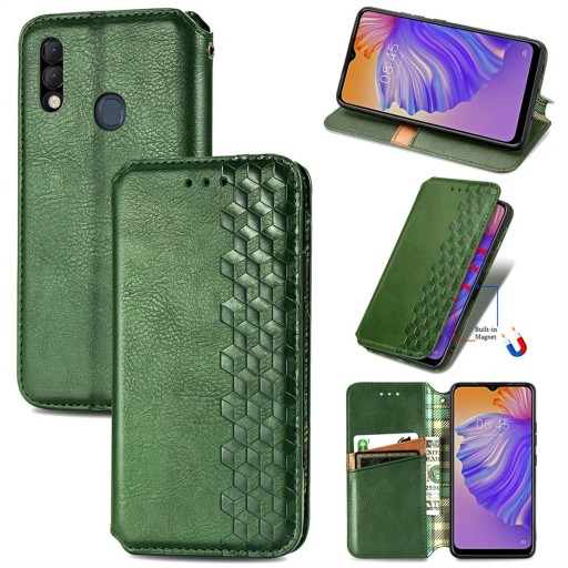 ETUI POKROWIEC SK0RZANE MAGNES DO Tecno Spark 8