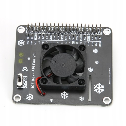 RASPBERRY PI 4/3B+/3B WENTYLATOR CHŁODZĄCY