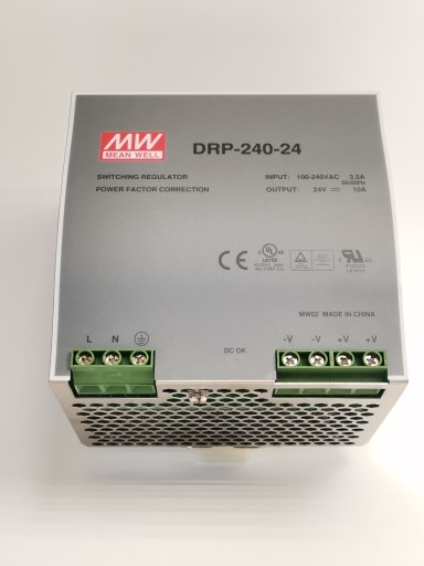 Zasilacz Mean Well DRP-240-24 24V/10A