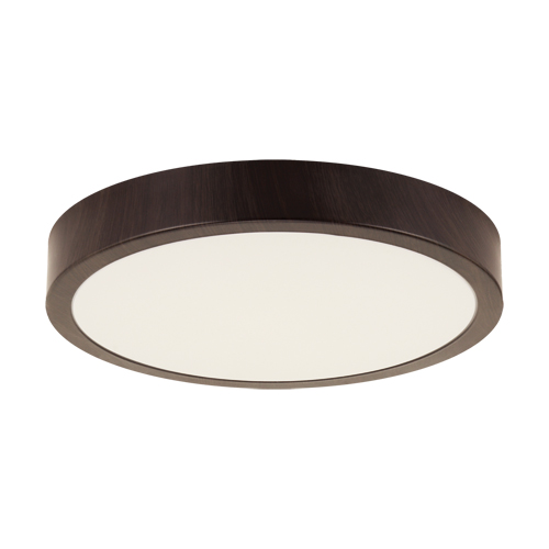 PLAFON LAMPA ŁAZIENKOWA 24W IMITACJA DREWNA WENGE