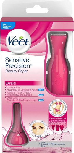 DEPILATOR TRYMER VEET DO BRWI TWARZY BIKINI SENSITIVE PRECISION EXPERT