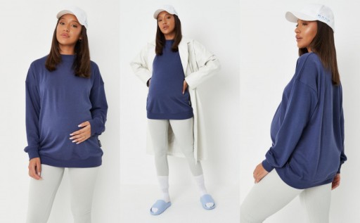 2J 05 MISSGUIDED BLUZA DRESOWA CIĄŻOWA 36
