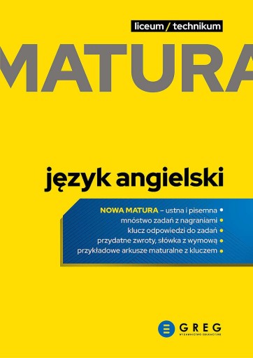 MATURA 2023 Angielski Repetytorium GREG
