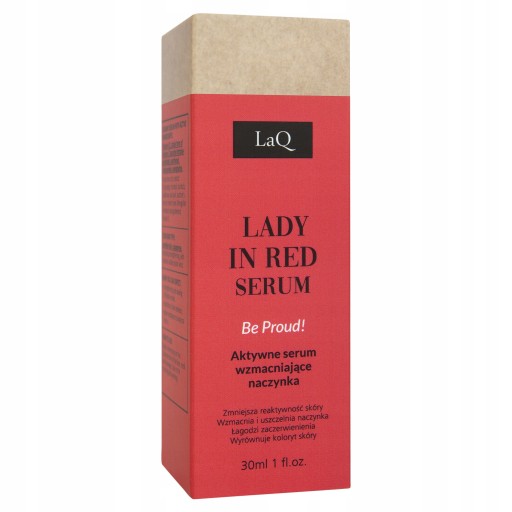 LaQ LADY IN RED SERUM Aktywne serum wzmacniające naczynka dla kobiet 30ml
