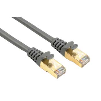 Kabel sieciowy CAT5e RJ45 STP Ekran Gold 3m. HAMA
