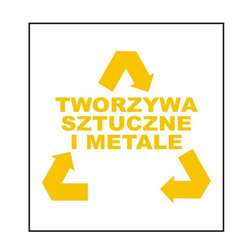 TWORZYWA SZTUCZNE i METALE segregacja odpadów