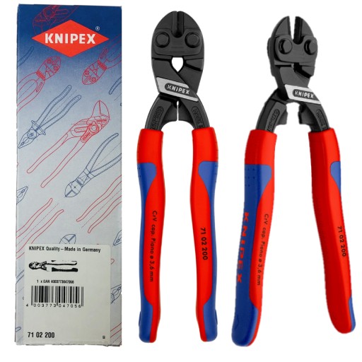KNIPEX Szczypce nożyce do cięcia drutu 200 mm