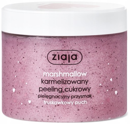 ZIAJA MARSHMALLOW cukrowy peeling do ciała 300 ml