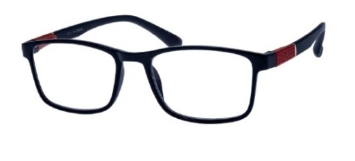 BRILO okulary do czytania korekcyjne RE016-B +3.5 ATEST