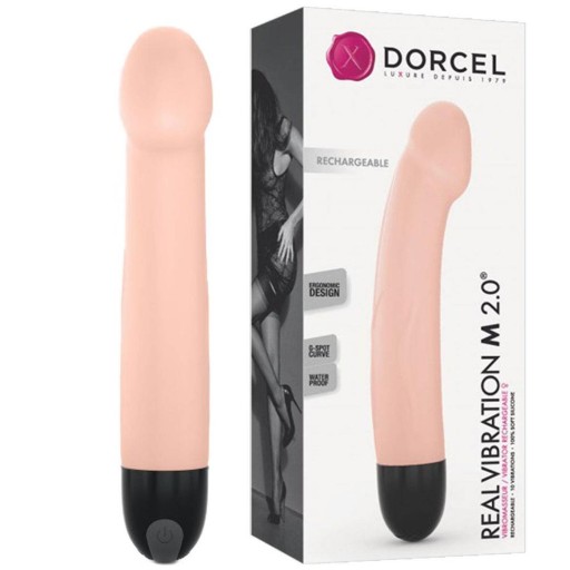 DORCEL - REAL VIBRATION M FLESH 2.0 - MASAŻER