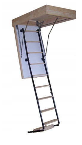 Schody strychowe właz na strych TERMO 70x100 54mm 0,48U