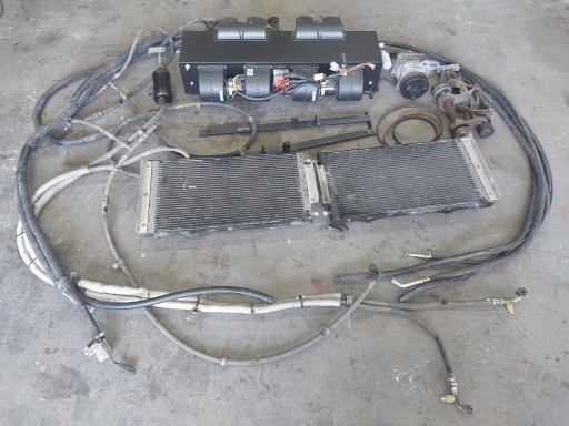 Agregat chłodnia sprężarka przewody komplet Ducato Jumper Boxer 2.3HDI