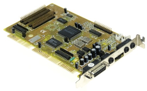 OPTI MJ-009R06 SOUND CARD GAME PORT 16-BIT ISA