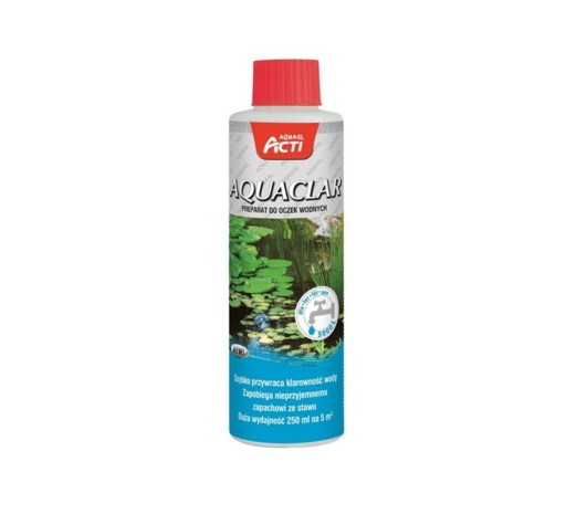 ACTI POND AquaClar 250ml - klaruje wodę w oczku