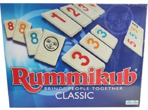 TMToys Rummikub Classic Kultowa gra dla całej rodziny na prezent dla dzieci