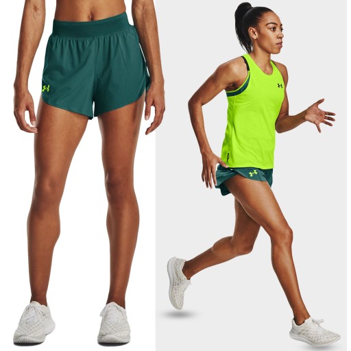 KRÓTKIE SPODENKI DAMSKIE UNDER ARMOUR SZOTY SPORTOWE TRENINGOWE 1377609