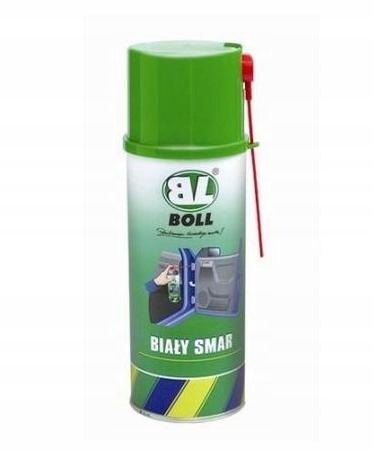 BOLL SMAR BIAŁY 400ML DO ZAWIASÓW DRZWI ZAMKÓW NOW
