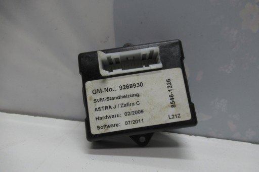 ASTRA J IV 15R MODUŁ STEROWNIK WEBASTO 9269930