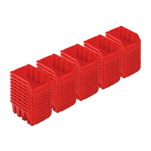 50x Pojemnik Magazynowy Kuweta Ergobox 2 Czerwony