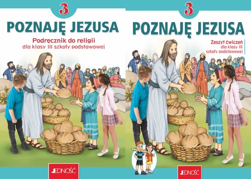 Poznaję Jezusa 3 PAKIET podręcznik + ćw JEDNOŚĆ