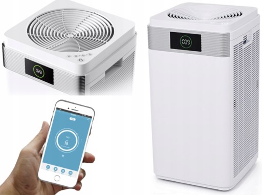 Oczyszczacz powietrza Warmtec AP1000W+ 140m2 WiFi