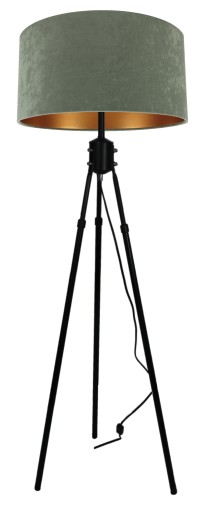LAMPA STOJĄCA PODŁOGOWA NASTROJOWA ABAŻUR WELUR