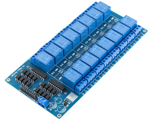 Moduł przekaźników 16 kanałów 5V Arduino