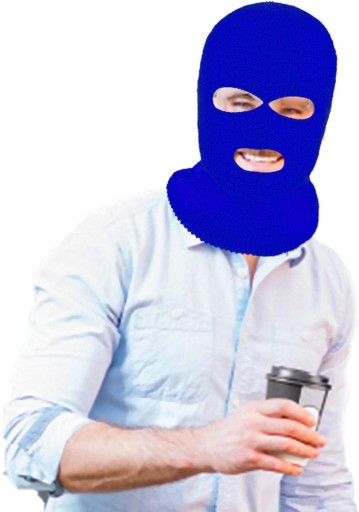 Zimowy pokrowiec na twarz, klasyczny kolor, 3