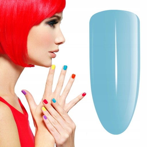 SUNONE LAKIER HYBRYDOWY UV LED RAINBOW 8 NIEBIESKI