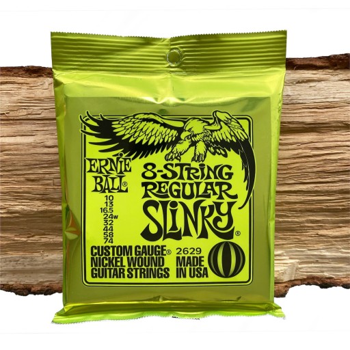 Struny Ernie Ball 8-String Regular Slinky 10-74