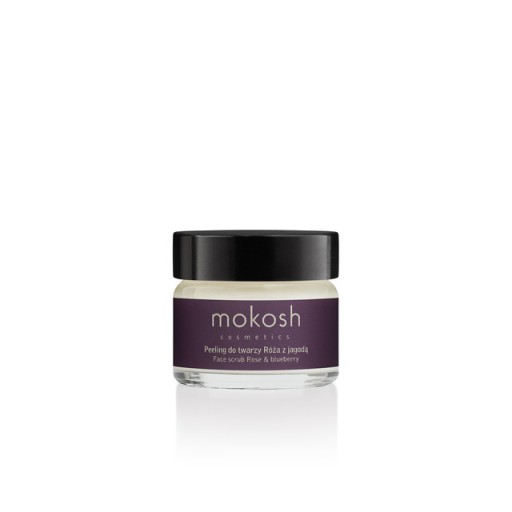 Aktywny peeling do twarzy Róża z jagodą 15ml Mokosh
