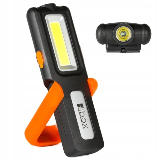 LATARKA LAMPA WARSZTATOWA AKUMULATOR USB COB LED
