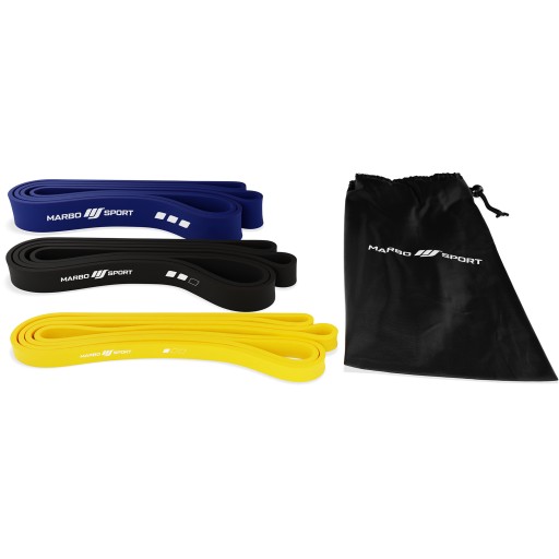 ZESTAW 3 GUM OPOROWYCH 2080 MM +ETUI - Marbo Sport