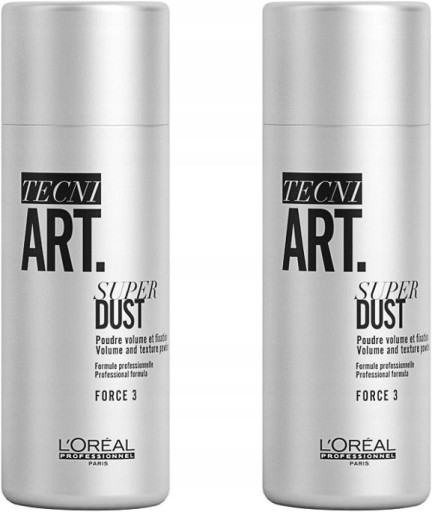 LOREAL SUPER DUST PUDER DODAJĄCY OBJĘTOŚCI DO WŁOSÓW 2X7G ZESTAW