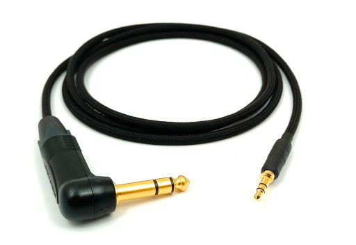 Kabel 6,3mm ręcznie wykonany do słuchawek SONY
