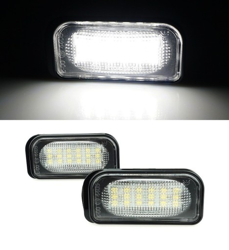 Podświetlenie tablicy LED Mercedes W203 SEDAN