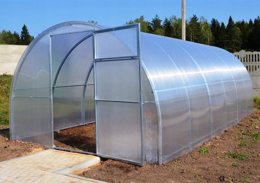 Szklarnia z poliwęglanu STRONG 4.0 3x8m 20x40mm