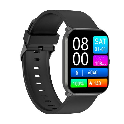 Smartwatch Maxcom FW36 Aurum SE czarny NOWY 23% VAT