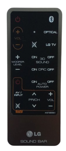Oryginalny Pilot LG AKB73855901 Sound Bar NB5530A