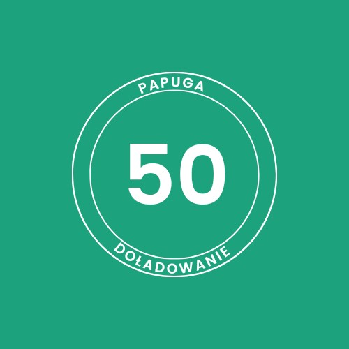 Doładowanie Karta PAPUGA 50 zł