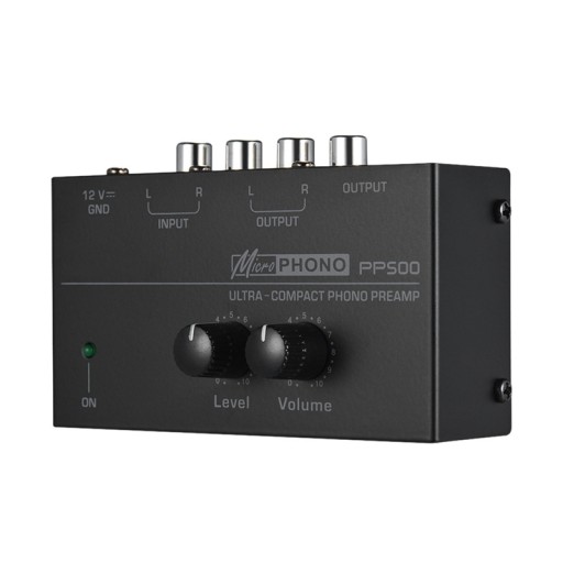 Ultra-Compact Phono Preamp PP500 With Bass Treble